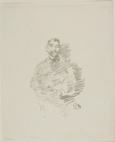 Stéphane Mallarmé von James McNeill Whistler
