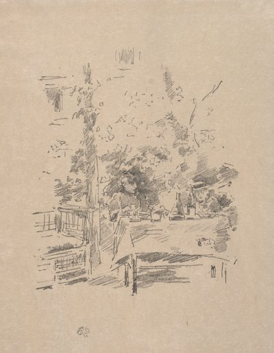 Tête-à-tête im Garten von James McNeill Whistler