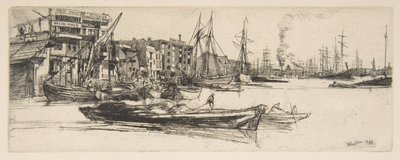 Thames Lagerhäuser von James McNeill Whistler