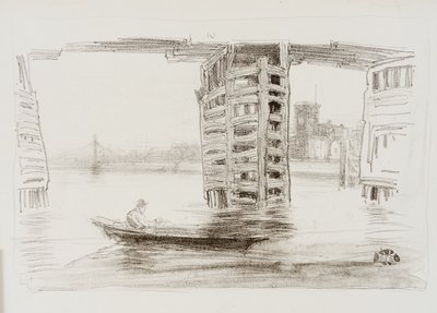 Die breite Brücke von James Abbott McNeill Whistler