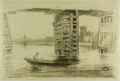 Die breite Brücke von James Abbott McNeill Whistler