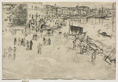 Die Riva, Nr. 1 von James McNeill Whistler