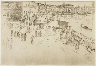Die Riva, Nr. 1 von James McNeill Whistler