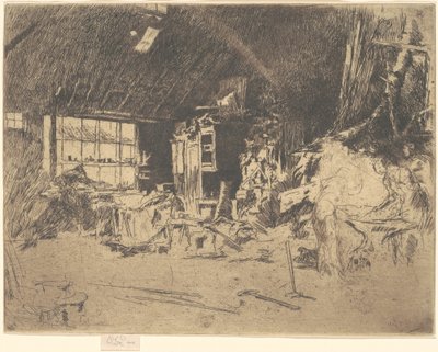 Die Schmiede von James Abbott McNeill Whistler