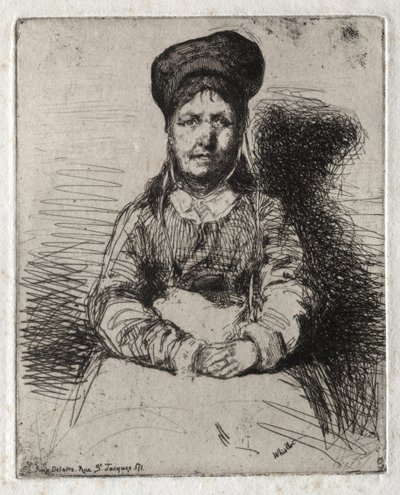 Zwölf Radierungen aus der Natur: La Rétameuse von James McNeill Whistler