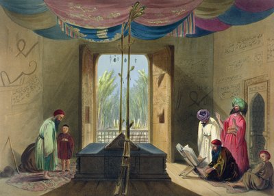 Moschee und Grab des Kaisers Sooltaun Mahmood von Ghuznee, Tafel 10 aus 