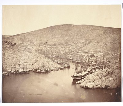Eingang zum Hafen von Balaklawa von James Robertson