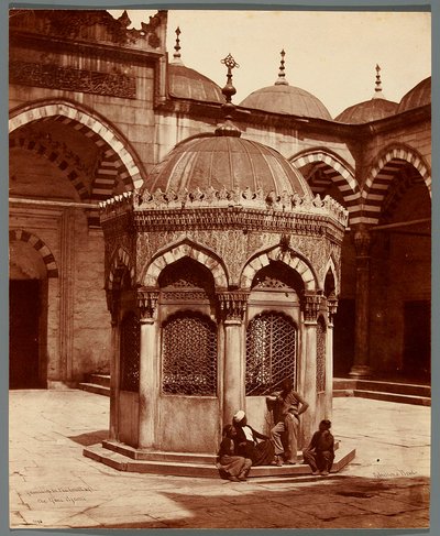 „Brunnen im Hof der Yeni Cami“ von James Robertson