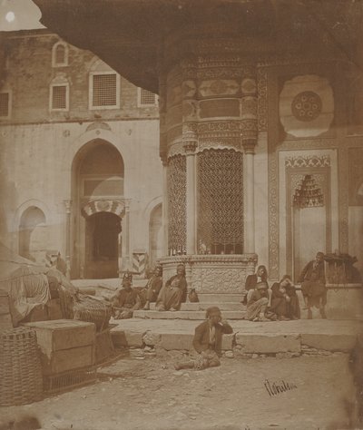 Tor zum Kaiserpalast und Brunnen von Ahmed III von James Robertson