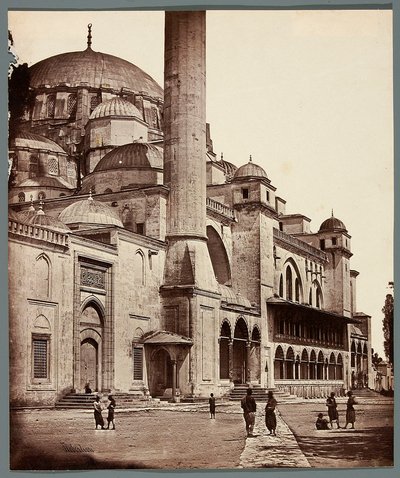 "La Sulimanie" [Istanbul. Süleymaniye-Moschee] von James Robertson