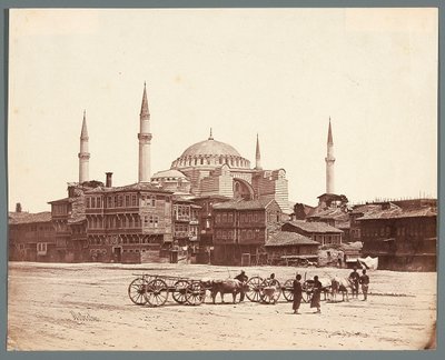 "Ste Sophie" [Istanbul. Ayasofya-Moschee (Hagia Sophia)] von James Robertson