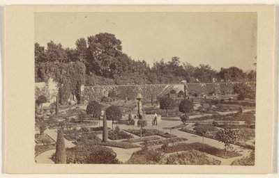 Blumengarten Arundel Castle Herzog von Norfolk 20. April 