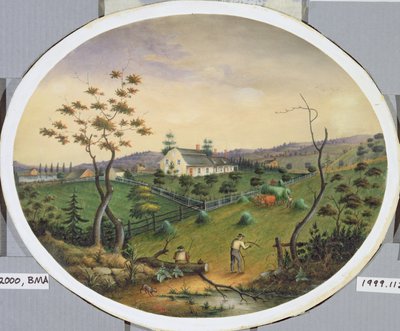 Van Brunt Homestead, ca. 1865 von James Ryder van Brunt