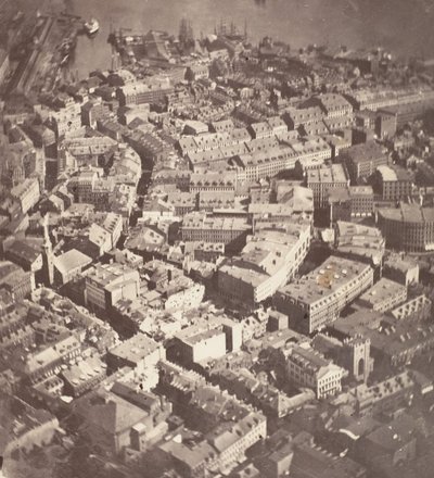 Boston, wie es der Adler und die Wildgans sehen von James Wallace Black