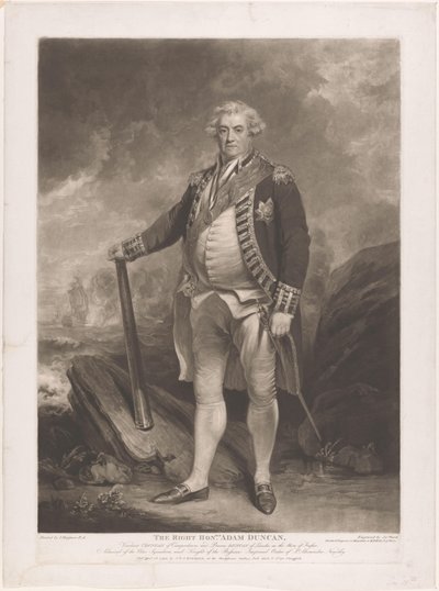Porträt von Adam Duncan von James Ward