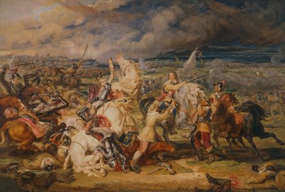 Studie für die Schlacht bei Boston von James Ward