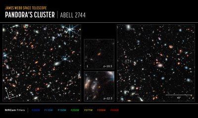 Abell 2744 GLASS von James Webb Space Telescope (NASA)
