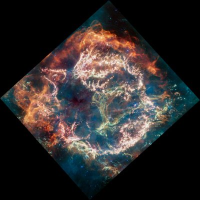 Cassiopeia A von James Webb Space Telescope (NASA)