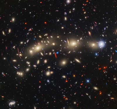 MACS 0416 (Hubble ACS und WFC3 + Webb NIRCam Bild) von James Webb Space Telescope (NASA)