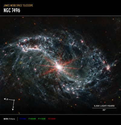 NGC 7496 von James Webb Space Telescope (NASA)