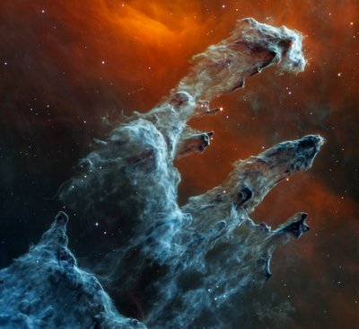 Säulen der Schöpfung von James Webb Space Telescope (NASA)