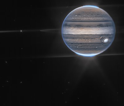 Webbs Jupiter-Bilder zeigen Polarlichter und Dunst von James Webb Space Telescope (NASA)