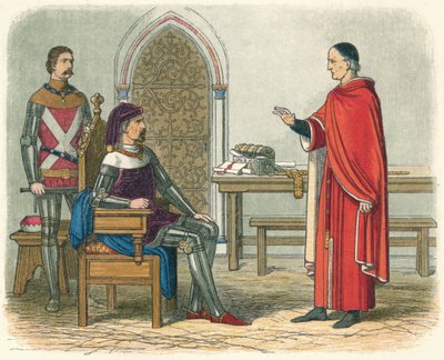 Gascoigne weigert sich, einen Prälaten oder Peer zu verurteilen, 1405 1864 von James William Edmund Doyle