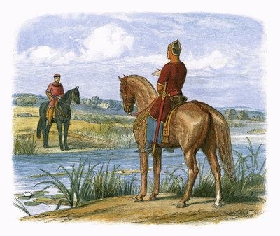 Heinrich und Stephan beraten sich über die Themse von James William Edmund Doyle