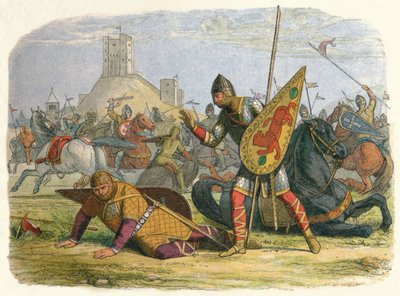 Robert verwundet seinen Vater, 1079, 1864 von James William Edmund Doyle
