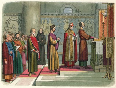 Die Barone schwören, ihre Freiheiten zu erreichen, 1214, 1864 von James William Edmund Doyle