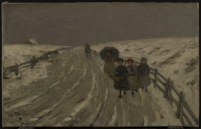 Rückkehr von der Schule, ca. 1901 von James Wilson Morrice