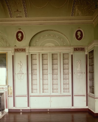 Heveningham Hall, Suffolk: Bibliothek, 1778-80 von James Wyatt
