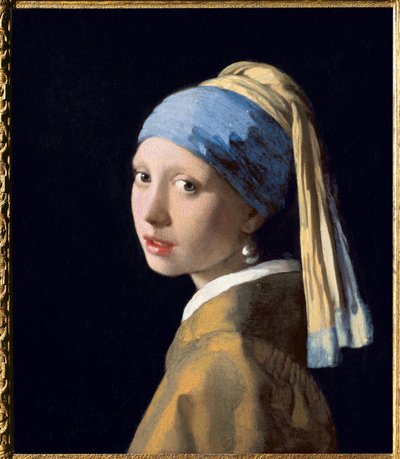 Mädchen mit dem Perlenohrring von Jan (1632 75) Vermeer