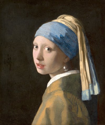 Mädchen mit dem Perlenohrring, ca. 1665-6 von Johannes Vermeer