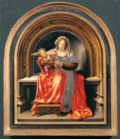 Madonna mit Kind von Jan (c.1472-c.1533) Gossaert