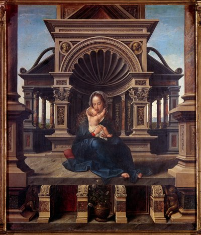 Die Jungfrau von Leuven von Jan (c.1472 c.1533) Gossaert