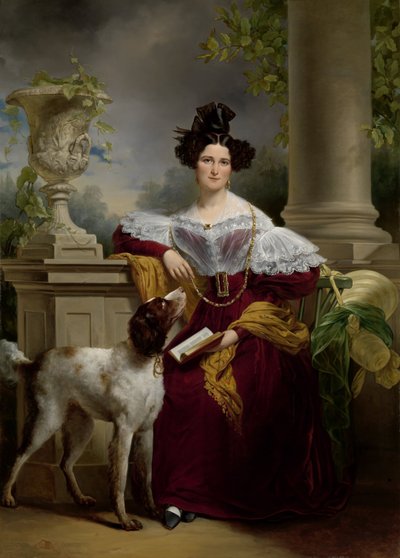 Porträt von Alida Christina Assink von Jan Adam Janszoon Kruseman