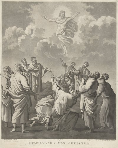 Himmelfahrt Christi von Jan Anthonie Langendijk Dzn