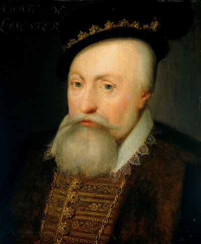 Porträt von Robert Dudley von Jan Anthonisz. van Ravesteyn