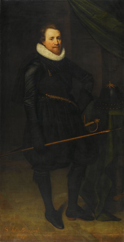 Porträt von Sir John Burroughs von Jan Anthonisz. van Ravesteyn
