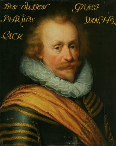 Porträt von Philips, Graf von Hohenlohe zu Langenburg von Jan Antonisz van Ravesteyn (workshop of)