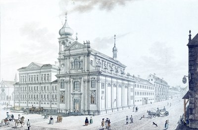 Kirche der Hibernianer (irische Franziskaner) und Hibernianer Straße von Jan Balzer
