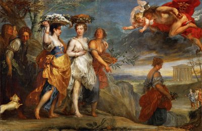 Merkur trifft Herse von Jan Boeckhorst