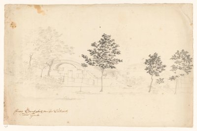 Chinesischer Friedhof mit dem Grab von Leutnant Kouw Tjanko von Jan Brandes