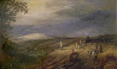 Waldweg von Jan Brueghel the Elder