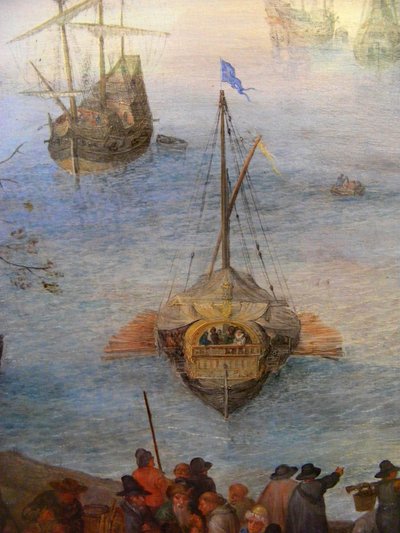 Großer Fischmarkt von Jan Brueghel the Elder