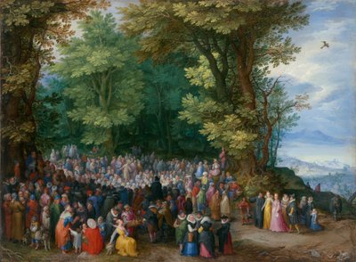 Die Bergpredigt von Jan Brueghel the Elder
