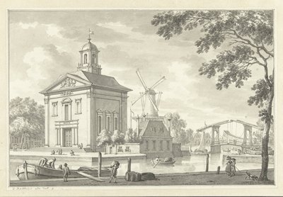 Die englische Kirche in Rotterdam von Jan Bulthuis
