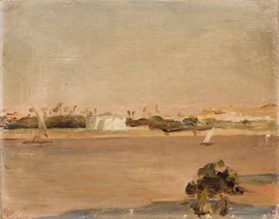 Das Kolorit Ägyptens - Der Nil. Von einer Reise nach Ägypten von Jan Ciągliński