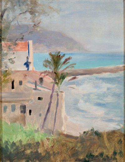 Morgen in Porto Kruz Maurizia. Aus der Reise nach Italien von Jan Ciągliński